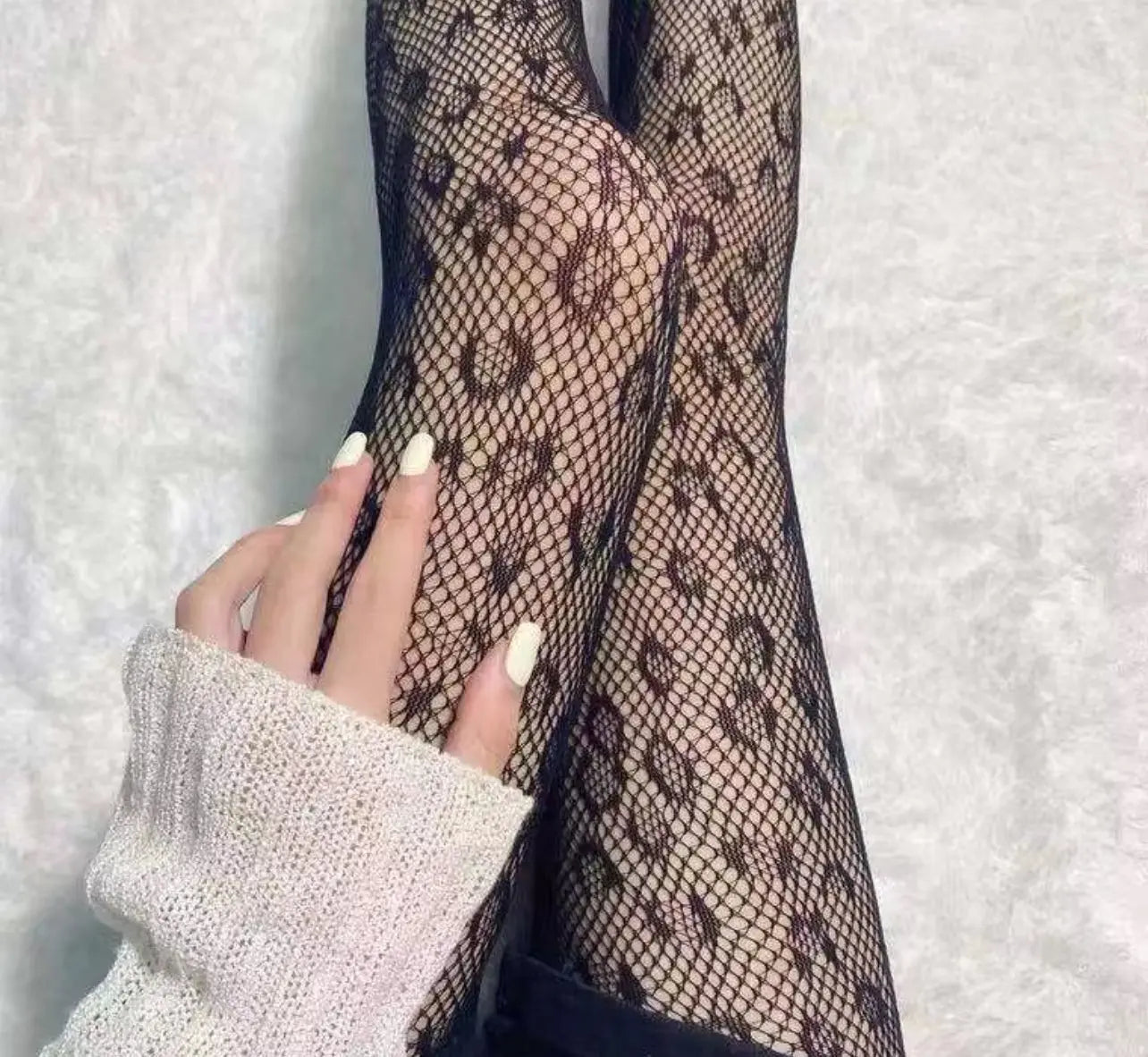 ✨Animal Print Luxury Fishnet Stockings – Fierce & Glam Look ✨ - ✨ B.eaded E.verything by "The Croc Doc" 💕🐊