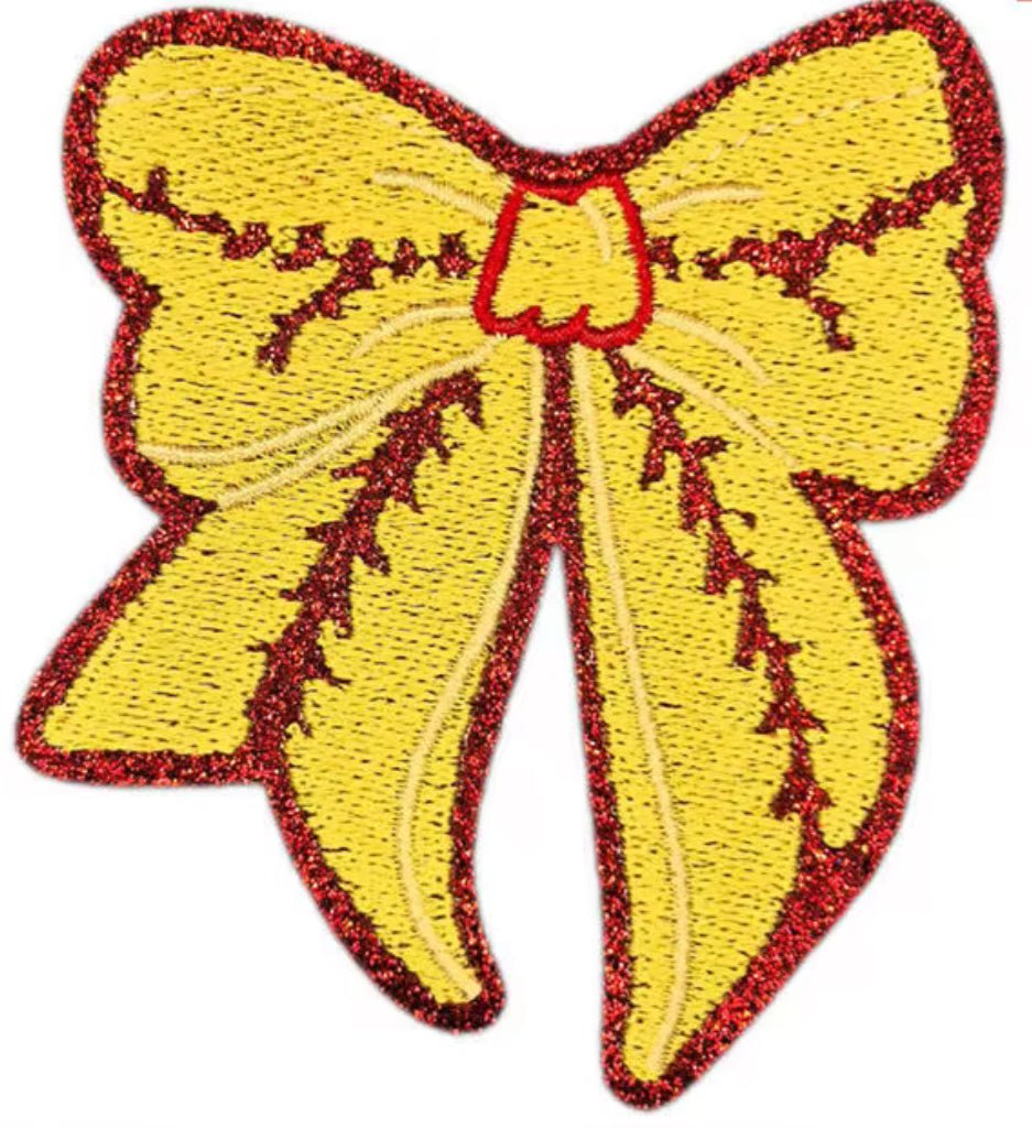 Baseball Bow - ✨ B.eaded E.verything by "The Croc Doc" 💕🐊