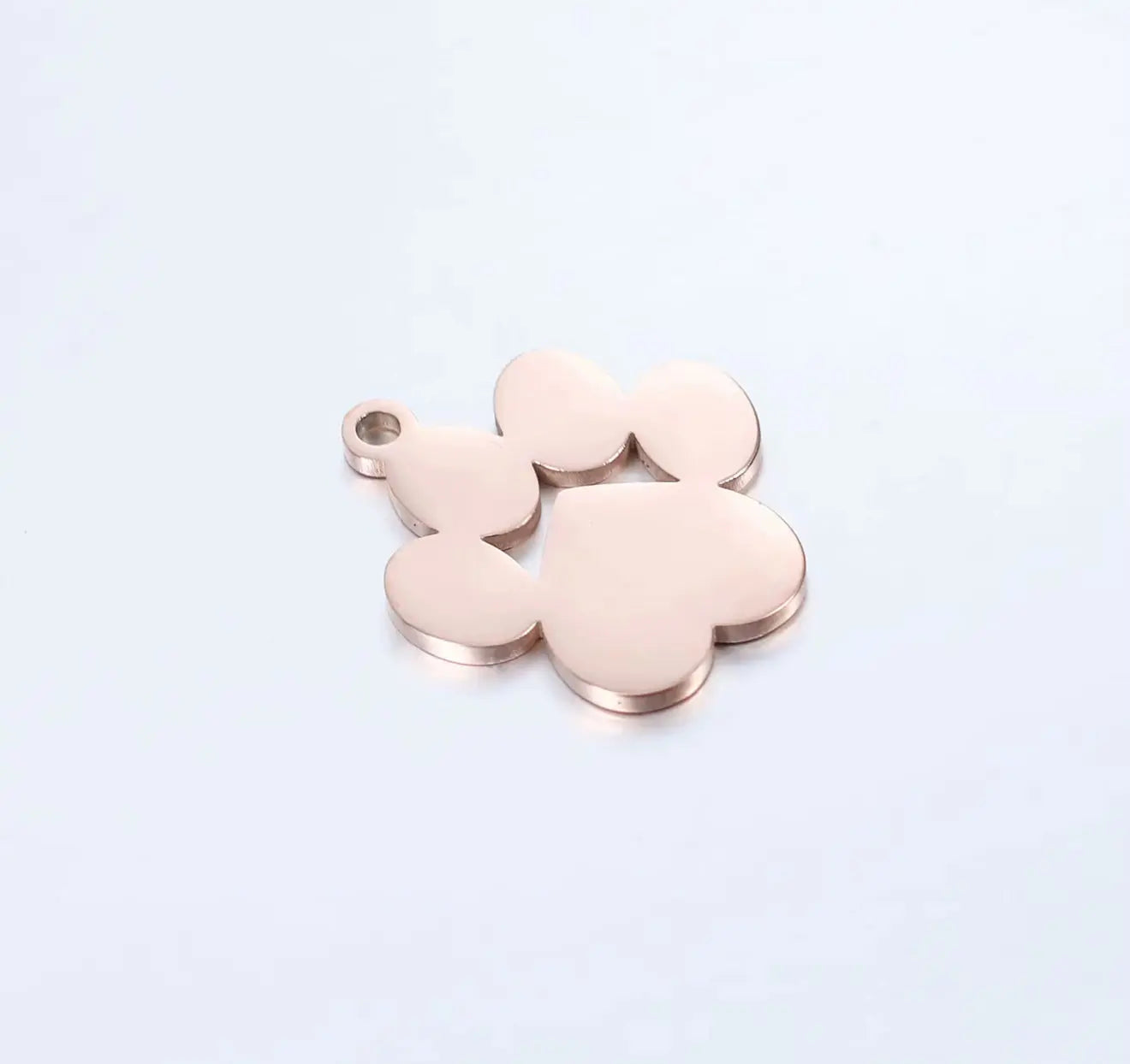 Paw Print Charm 🐾 | Gold, Silver & Rose Gold Alloy Accent ✨ B.eaded E.verything by "The Croc Doc" 💕🐊