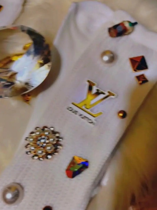 Ensuring Quality for Our Clients: The Journey Behind ✨ Gaudy Junkie Jeweled Slouch Socks ✨ - ✨ B.eaded E.verything by "The Croc Doc" 💕🐊