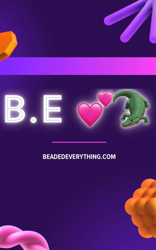 Sparkle and Strut: The Art of Beaded Footwear 🎨👟✨ - ✨ B.eaded E.verything by "The Croc Doc" 💕🐊