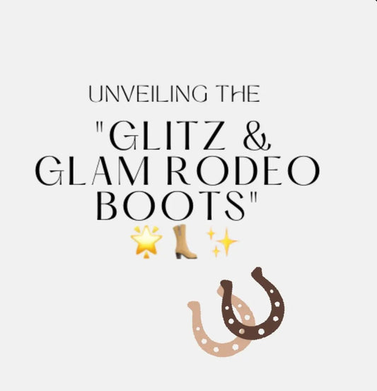 Unveiling the "Glitz & Glam Rodeo Boots" 🌟👢✨ - ✨ B.eaded E.verything by "The Croc Doc" 💕🐊