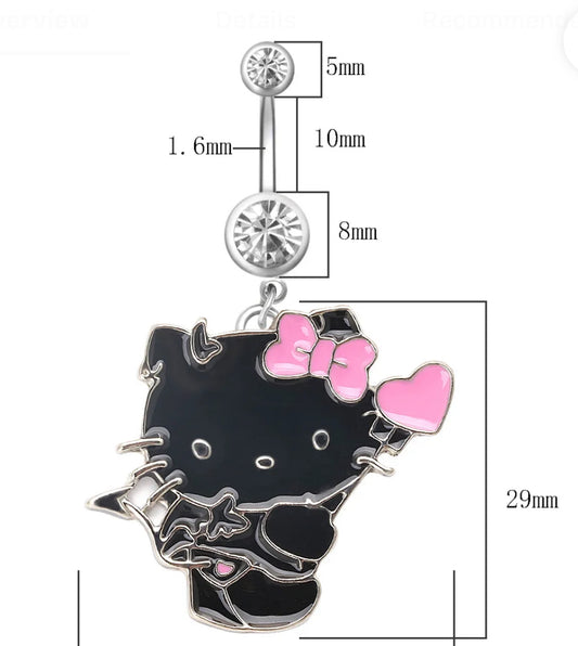 Cute Character Belly Button Ring