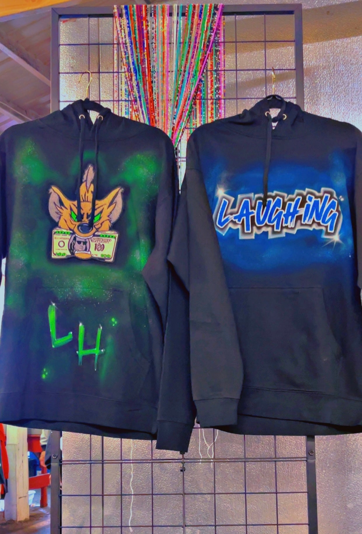 Laughing Hyena Custom Hoodies