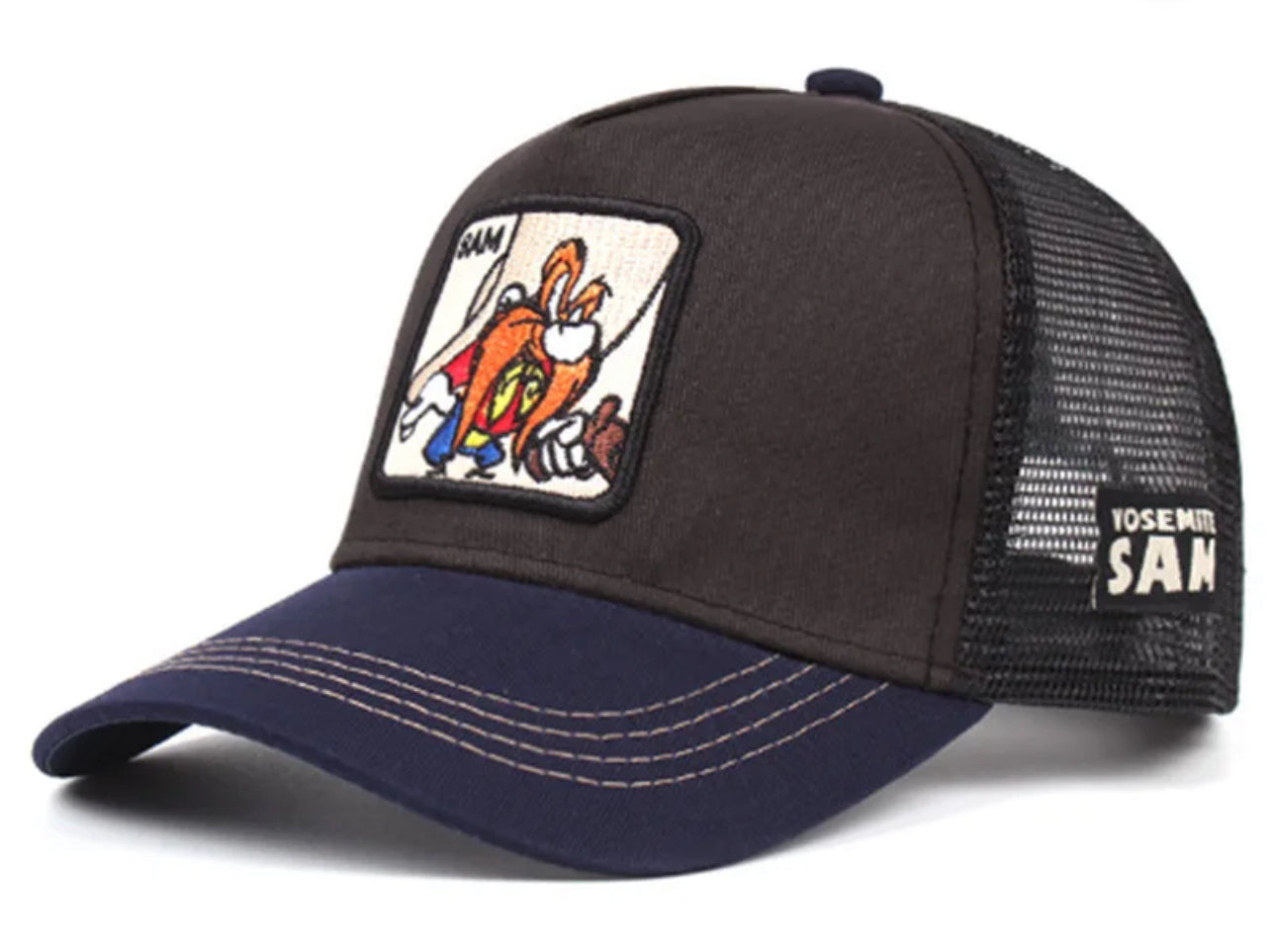 🧢 Cartoon Vibes Trucker Hat – Snapback Style! 🎨✨