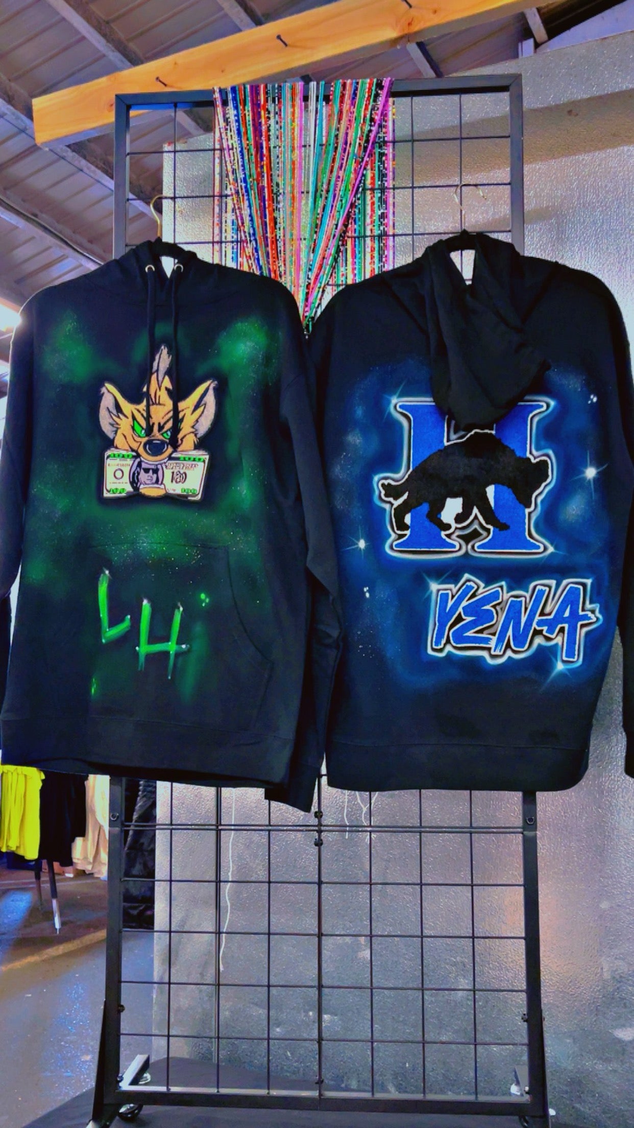 Laughing Hyena Custom Hoodies