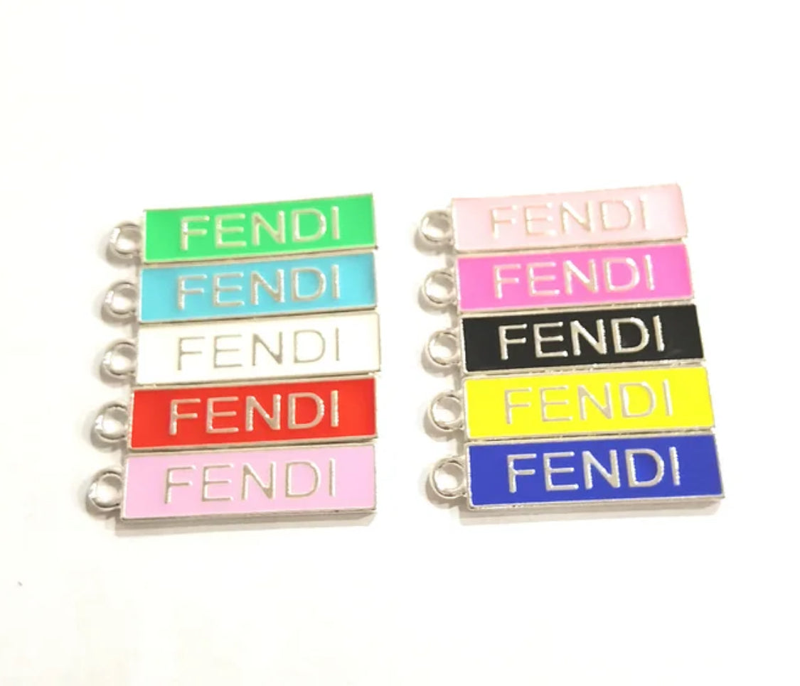 🌈 FENDI TAG CHARM 🌟