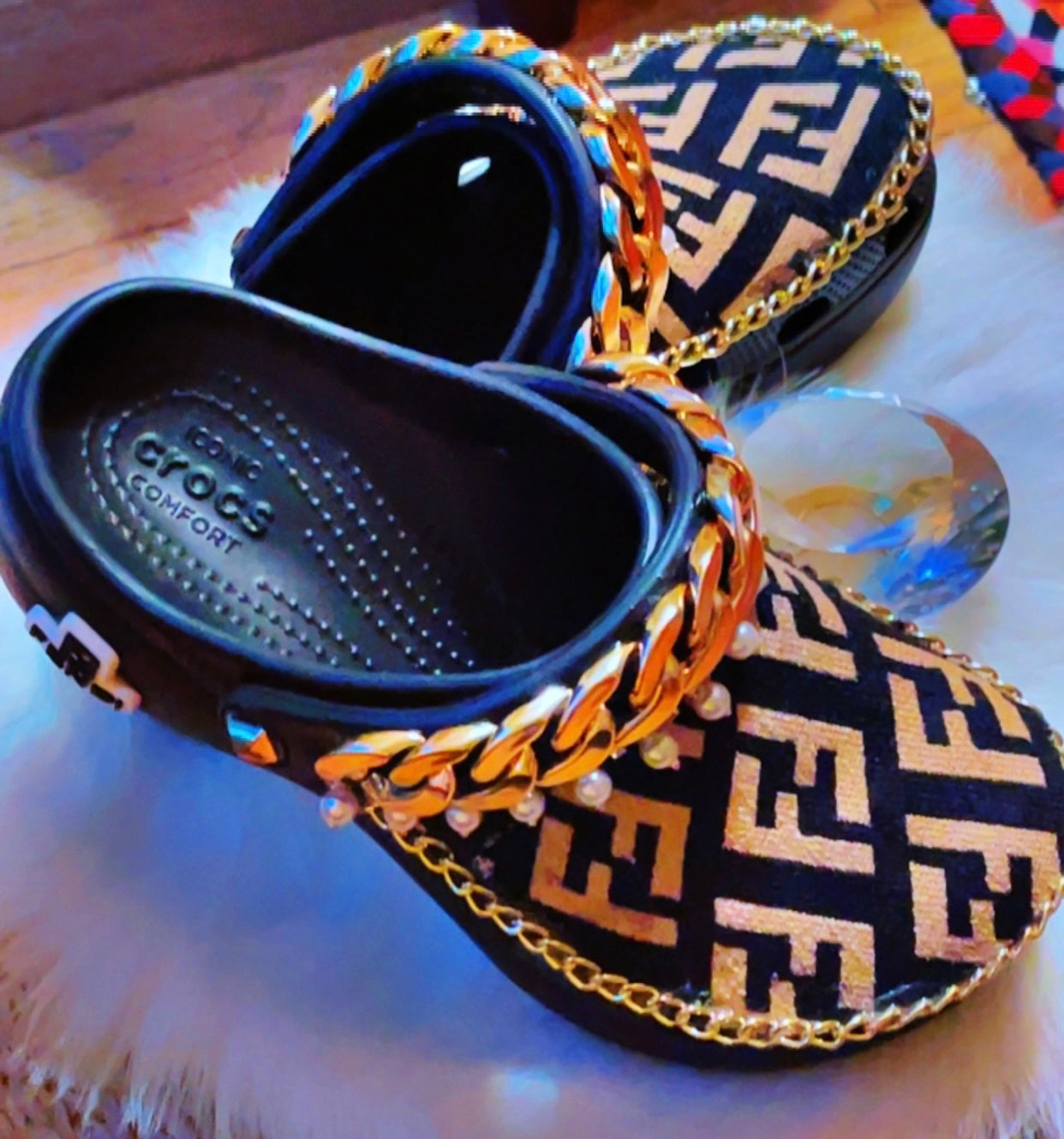 Fashion Forward: Designer-Inspired Crocs Customization 💕🐊