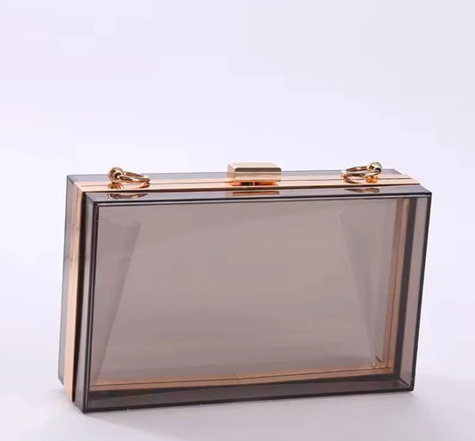 ✨ Glam Acrylic Crossbody Evening Purse – Stylish & Chic - ✨ B.eaded E.verything by "The Croc Doc" 💕🐊