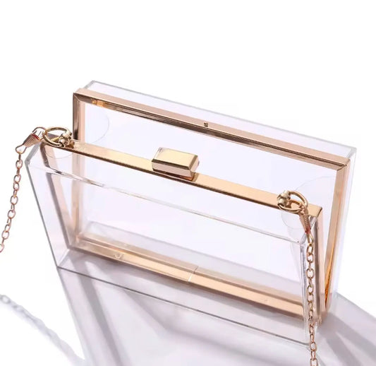 ✨ Glam Acrylic Crossbody Evening Purse – Stylish & Chic - ✨ B.eaded E.verything by "The Croc Doc" 💕🐊