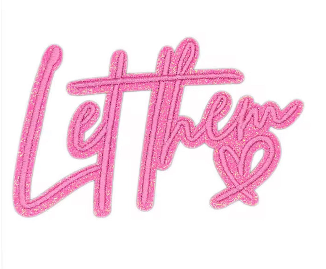 Let Them - Pink - ✨ B.eaded E.verything by "The Croc Doc" 💕🐊