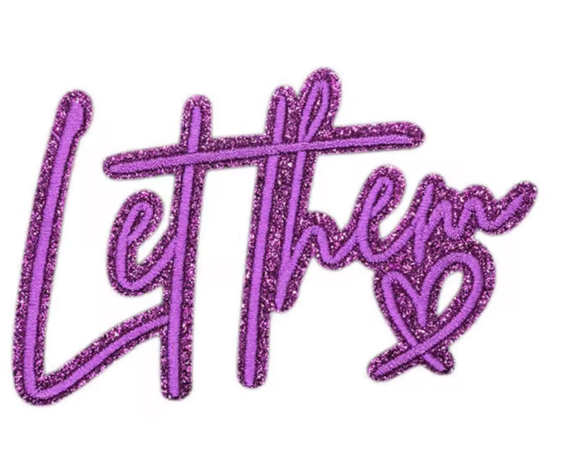 Let Them - Purple - ✨ B.eaded E.verything by "The Croc Doc" 💕🐊