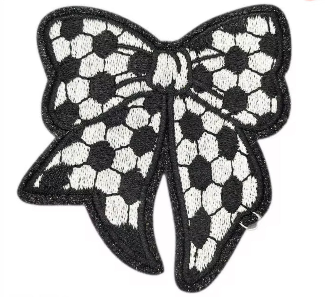 Soccer Bow - ✨ B.eaded E.verything by "The Croc Doc" 💕🐊