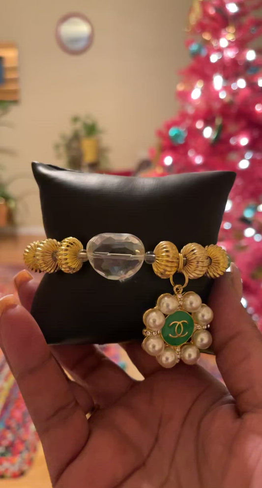 Elevate Your Style with "BANKROLL": The Jade Beads Bracelet of Tranquil Beauty - A stunning jade beads bracelet that embodies tranquility and elegance