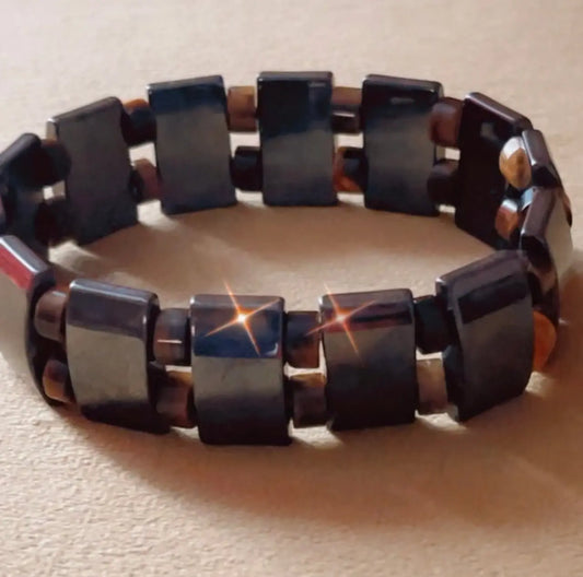 Indestructible Elegance: Men's Bracelet That Stands the Test of Time 💕🐊 - ✨ B.eaded E.verything by "The Croc Doc" 💕🐊